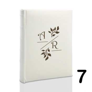 Album ślubny, wsuwany, 50 zdjęć 15x21, personalizowany, 12 wzorów